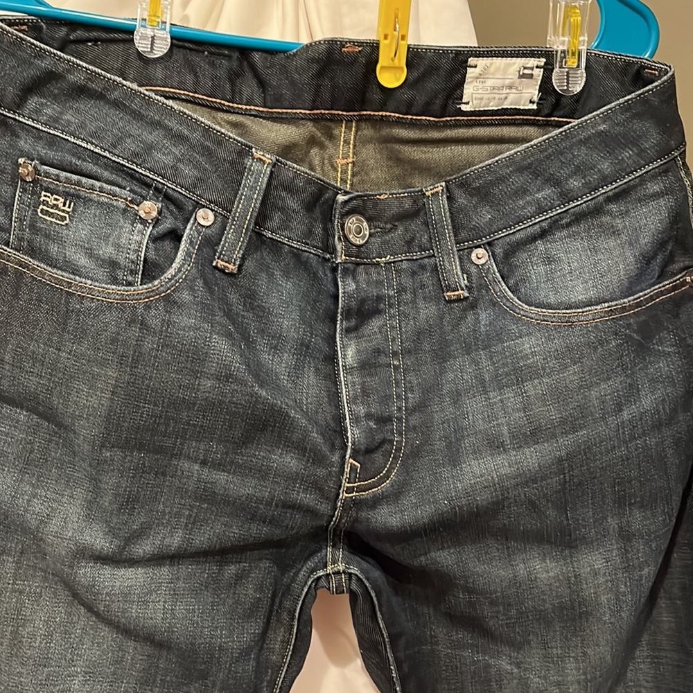 Men’s G Star Raw Dark Denim Jeans . Size 31 and Length 36. See Photos please